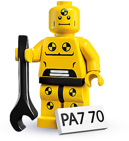Конструктор LEGO (ЛЕГО) Collectable Minifigures 8683 Demolition Dummy