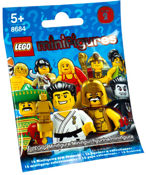 Конструктор LEGO (ЛЕГО) Collectable Minifigures 8684 LEGO Minifigures Series 2 {Random bag}
