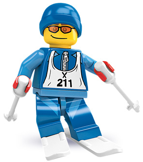 Конструктор LEGO (ЛЕГО) Collectable Minifigures 8684 Skier
