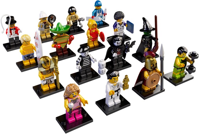 Конструктор LEGO (ЛЕГО) Collectable Minifigures 8684 LEGO Minifigures Series 2 - Complete