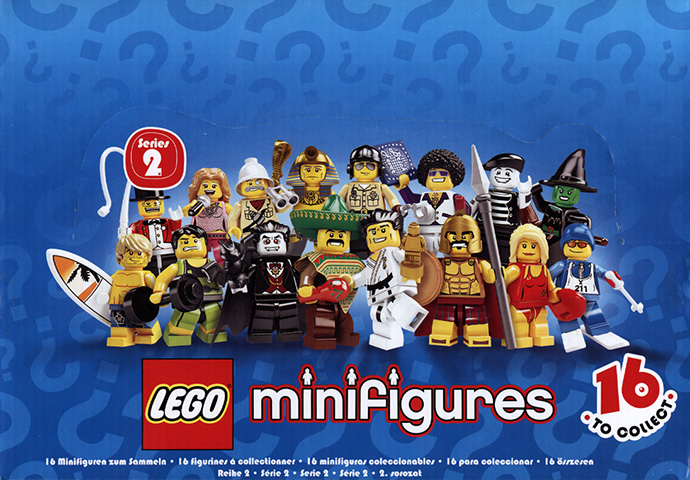 Конструктор LEGO (ЛЕГО) Collectable Minifigures 8684 LEGO Minifigures Series 2 - Sealed Box