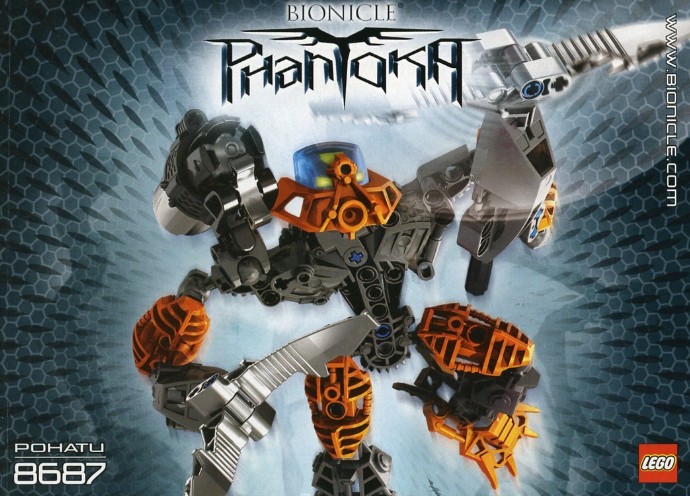 Конструктор LEGO (ЛЕГО) Bionicle 8687 Toa Pohatu