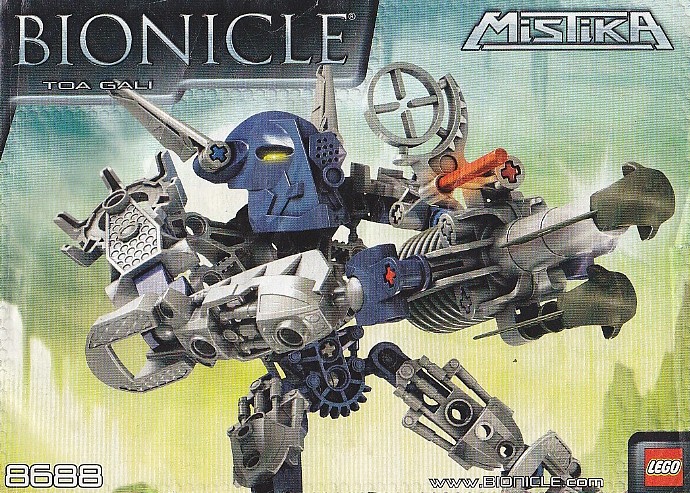 Конструктор LEGO (ЛЕГО) Bionicle 8688 Toa Gali