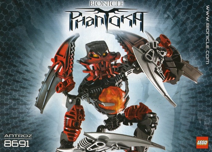 Конструктор LEGO (ЛЕГО) Bionicle 8691 Antroz
