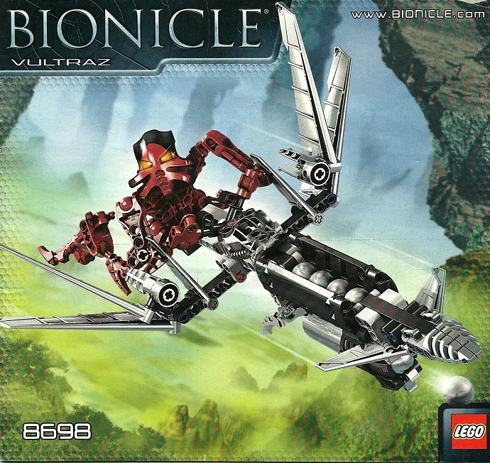 Конструктор LEGO (ЛЕГО) Bionicle 8698 Vultraz