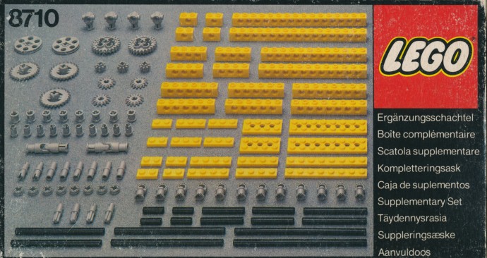 Конструктор LEGO (ЛЕГО) Technic 8710 Technical Elements