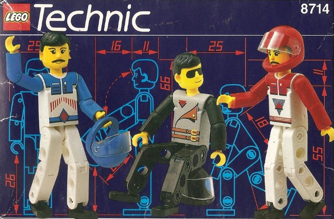 Конструктор LEGO (ЛЕГО) Technic 8714 The LEGO Technic Guys
