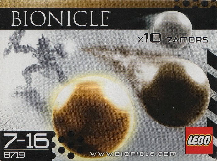 Конструктор LEGO (ЛЕГО) Bionicle 8719 Zamor Spheres
