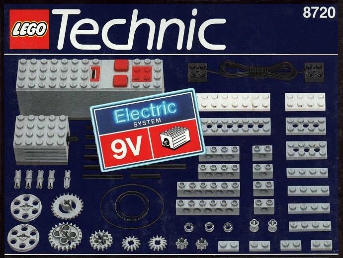 Конструктор LEGO (ЛЕГО) Technic 8720 9V Motor Set 
