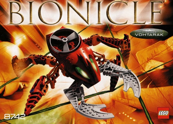 Конструктор LEGO (ЛЕГО) Bionicle 8742 Visorak Vohtarak