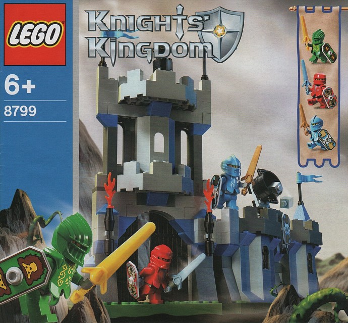 Конструктор LEGO (ЛЕГО) Castle 8799 Knights' Castle Wall