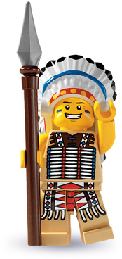 Конструктор LEGO (ЛЕГО) Collectable Minifigures 8803 Tribal Chief