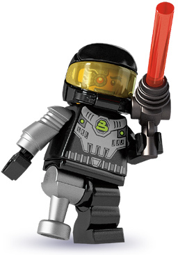 Конструктор LEGO (ЛЕГО) Collectable Minifigures 8803 Space Villain