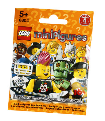 Конструктор LEGO (ЛЕГО) Collectable Minifigures 8804 LEGO Minifigures Series 4 {Random bag} 