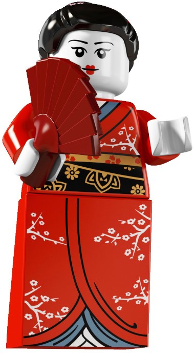 Конструктор LEGO (ЛЕГО) Collectable Minifigures 8804 Kimono Girl