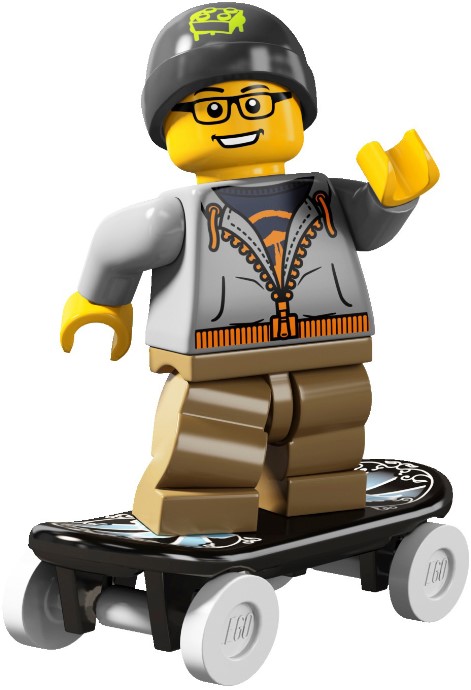 Конструктор LEGO (ЛЕГО) Collectable Minifigures 8804 Street Skater