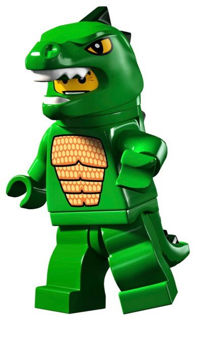 Конструктор LEGO (ЛЕГО) Collectable Minifigures 8805 Lizard Man