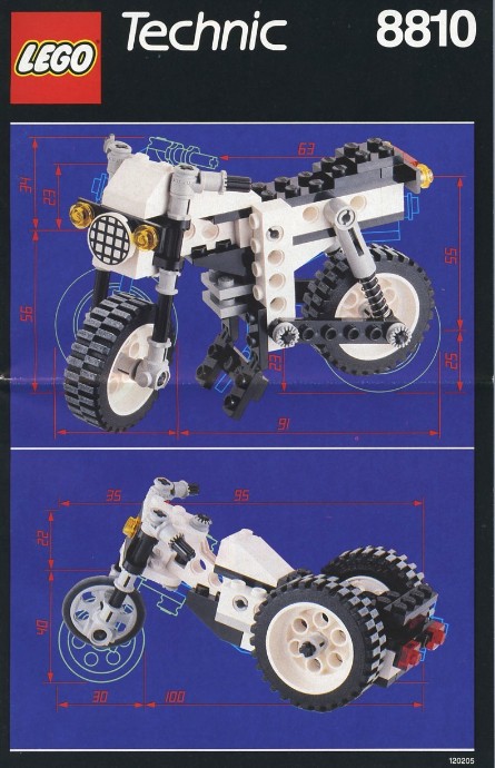 Конструктор LEGO (ЛЕГО) Technic 8810 Cafe Racer