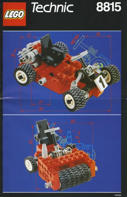 Конструктор LEGO (ЛЕГО) Technic 8815 Speedway Bandit