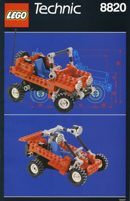 Конструктор LEGO (ЛЕГО) Technic 8820 Mountain Rambler
