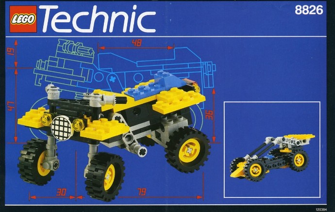 Конструктор LEGO (ЛЕГО) Technic 8826 ATX Sport Cycle