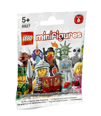 Конструктор LEGO (ЛЕГО) Collectable Minifigures 8827 LEGO Minifigures Series 6 {Random bag} 