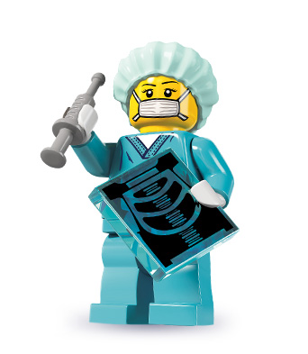 Конструктор LEGO (ЛЕГО) Collectable Minifigures 8827 Surgeon