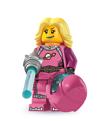 Конструктор LEGO (ЛЕГО) Collectable Minifigures 8827 Intergalactic Girl