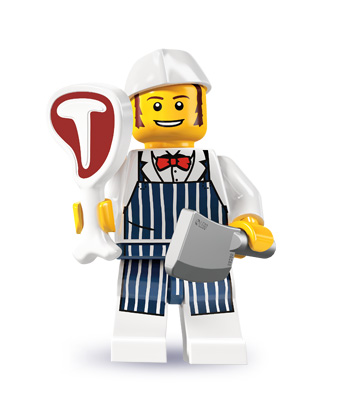 Конструктор LEGO (ЛЕГО) Collectable Minifigures 8827 Butcher