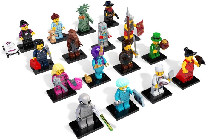 Конструктор LEGO (ЛЕГО) Collectable Minifigures 8827 LEGO Minifigures Series 6 - Complete