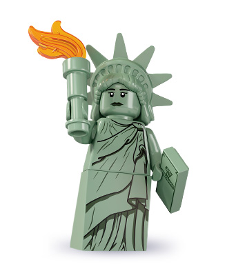 Конструктор LEGO (ЛЕГО) Collectable Minifigures 8827 Lady Liberty