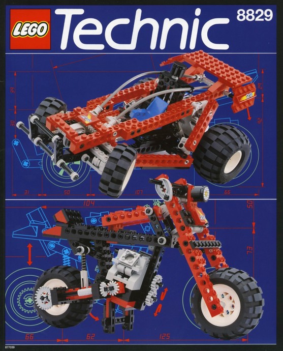 Конструктор LEGO (ЛЕГО) Technic 8829 Dune Blaster
