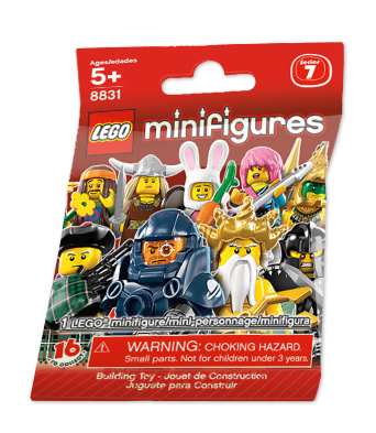 Конструктор LEGO (ЛЕГО) Collectable Minifigures 8831 LEGO Minifigures Series 7 {Random bag} 