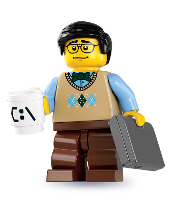 Конструктор LEGO (ЛЕГО) Collectable Minifigures 8831 Computer Programmer