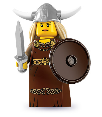 Конструктор LEGO (ЛЕГО) Collectable Minifigures 8831 Viking Woman