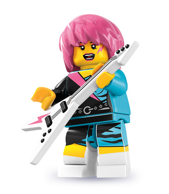 Конструктор LEGO (ЛЕГО) Collectable Minifigures 8831 Rocker Girl