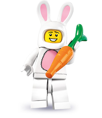 Конструктор LEGO (ЛЕГО) Collectable Minifigures 8831 Bunny Suit Guy