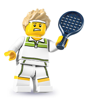 Конструктор LEGO (ЛЕГО) Collectable Minifigures 8831 Tennis Ace