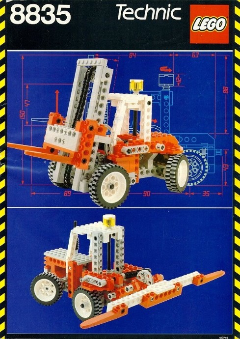 Конструктор LEGO (ЛЕГО) Technic 8835 Forklift