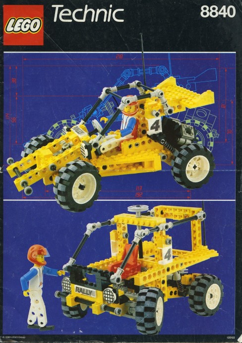 Конструктор LEGO (ЛЕГО) Technic 8840 Rally Shock & Roll Racer
