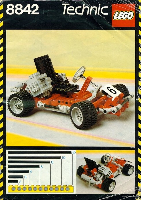 Конструктор LEGO (ЛЕГО) Technic 8842 Go-Kart