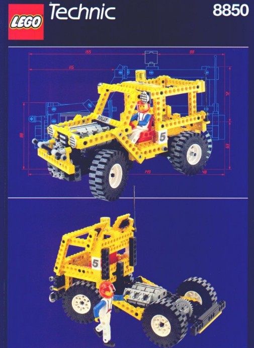 Конструктор LEGO (ЛЕГО) Technic 8850 Rally Support Truck