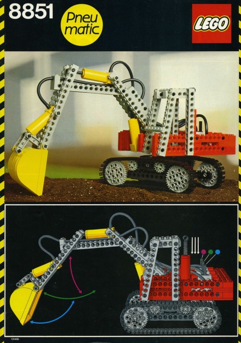Конструктор LEGO (ЛЕГО) Technic 8851 Excavator