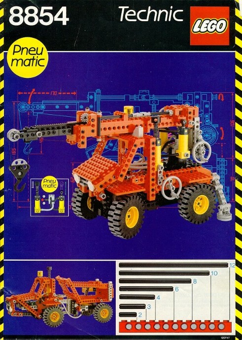 Конструктор LEGO (ЛЕГО) Technic 8854 Power Crane
