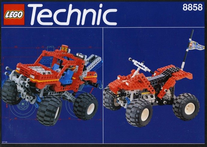 Конструктор LEGO (ЛЕГО) Technic 8858 Rebel Wrecker