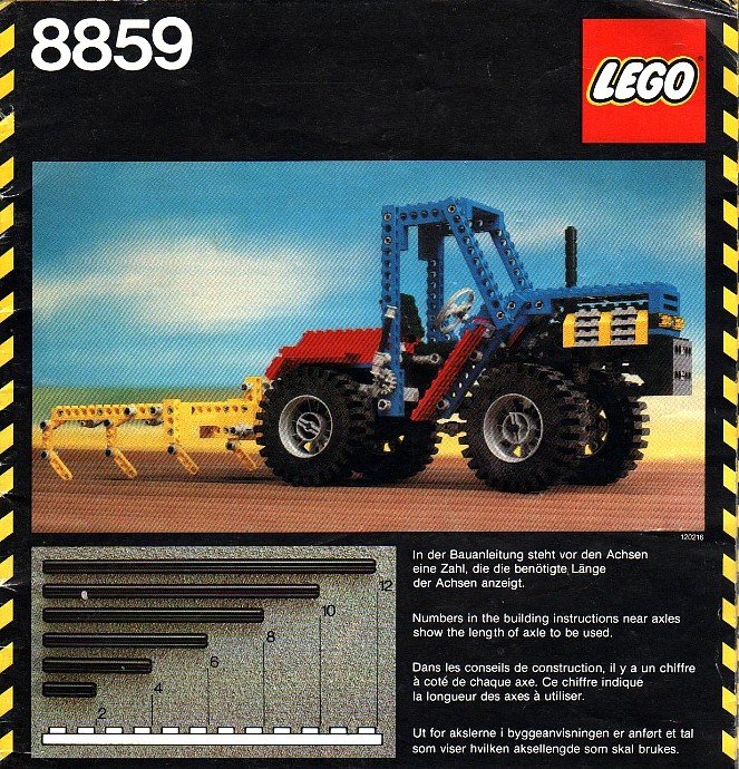 Конструктор LEGO (ЛЕГО) Technic 8859 Tractor