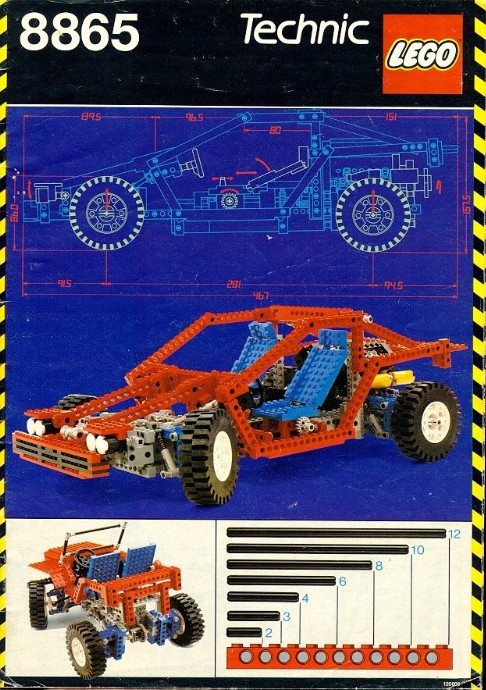 Конструктор LEGO (ЛЕГО) Technic 8865 Test Car