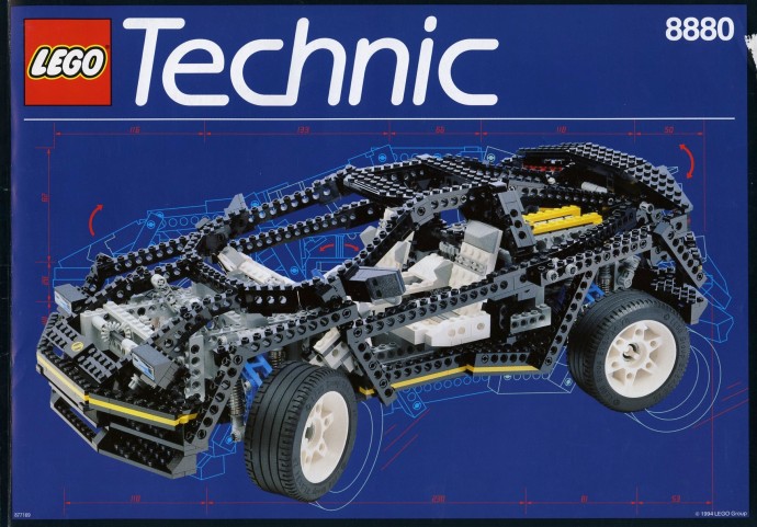 Конструктор LEGO (ЛЕГО) Technic 8880 Super Car
