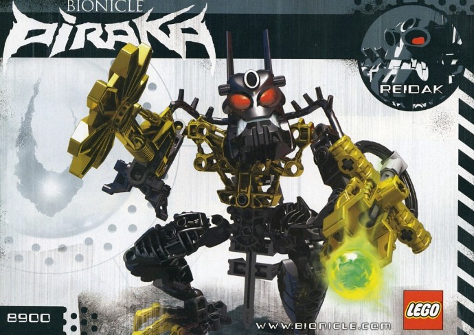 Конструктор LEGO (ЛЕГО) Bionicle 8900 Reidak