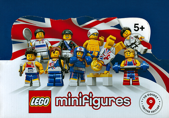 Конструктор LEGO (ЛЕГО) Collectable Minifigures 8909 Team GB Minifigures - Sealed Box